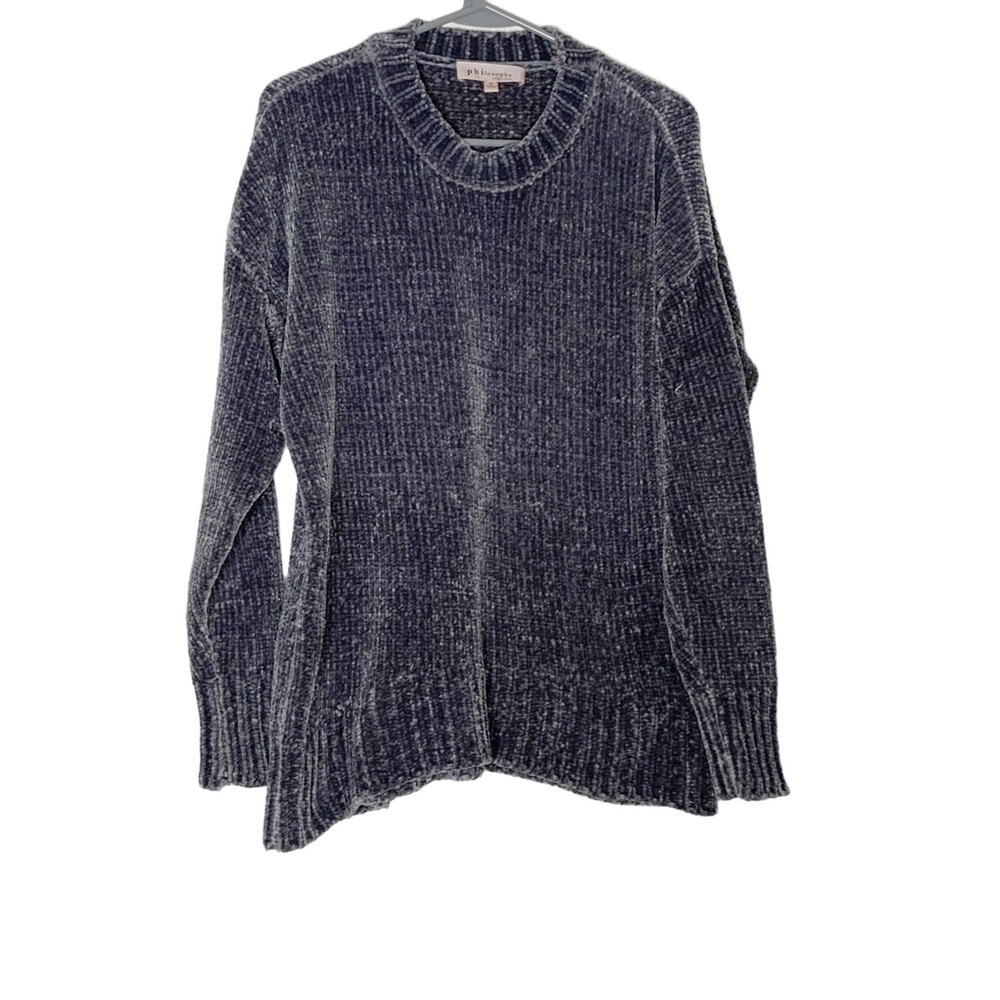 PHILOSOPHY grey high neck sweater. Size M - Picture 4 of 6